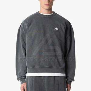 Prix de gros direct usine – Sweat-shirt délavé à l'acide pour hommes, faible MOQ, meilleur prix, idéal pour la vente en ligne - Product Image 4