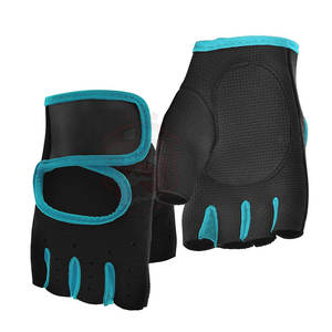 Guantes de Gimnasio para Ejercicio, Medios Dedos, con Tela Transpirable y Soporte para Muñeca - Product Image 2