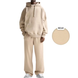 New Top Premium Quality Heavy GSM Blank Hoodie and <b>Sweatpants</b> <b>Set</b> Unisex Custom Logo Tracksuit OEM Factory Streetwear Men <b>Set</b> - Product Image 1