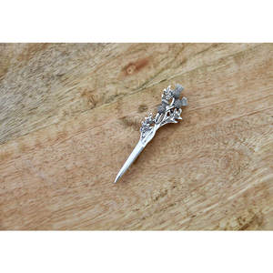 Broche de Cardo Escocés, Pin para Kilt, Decoración para Kilt de Tartán de Clan, Suministros OEM Tradicionales de Alta Calidad - Product Image 4