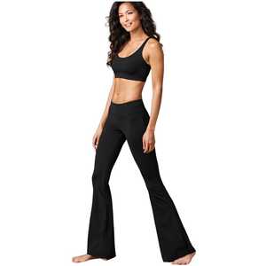 Leggings de Yoga de Cintura Alta para Mujer, para Mayor Comodidad al Estirarse, Movimiento Flexible y Uso Diario Activo - Product Image 1