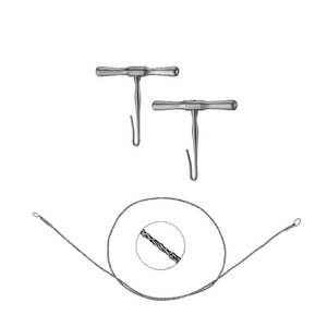 Instrumentos Veterinarios de Ortopedia y Neurocirugía: Sierra de Alambre Quirúrgica Manual Gigli de Grip Surgical - Product Image 1