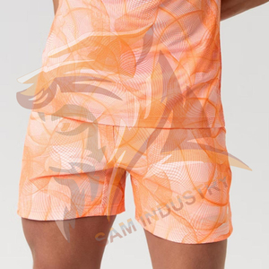 Wholesale Price Men <b>Twin</b> <b>Set</b> Custom Logo Summer 100% Cotton Breathable Custom Color Size Men Sublimation <b>Twin</b> <b>Set</b> - Product Image 5