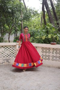 Vestido Rosa de Tela Romana Moderna, Especial para Festivales, Reversible, Estilo Étnico de India y Pakistán, para Mujeres, Bodas y Fiestas - Product Image 4