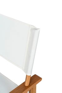 Lightweight Wooden Director Chair | Folding, Canvas <b>Seat</b>/Back | Garden, <b>Beach</b> & Camping | Made in Vietnam - Product Image 5