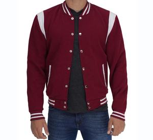 <b>Men</b> Full Custom All Wool Baseball Wool Sleeves Varsity Jacket for Man - Product Image 5