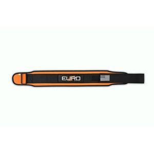 Support de poignet Euro Skt Co noir et orange, réglable avec fermeture auto-agrippante, pour entraînement de force, tennis, protection professionnelle unisexe - Product Image 4