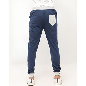Men Side Striped & Red <b>Elastic</b> <b>Waist</b> Design & Slim Fit Casual Sports <b>Trousers</b> Lightweight Cotton Pants Streetwear Style <b>Trouser</b> - Product Image 6