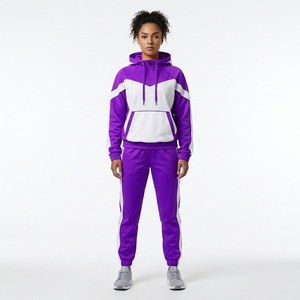 Conjunto Deportivo de 2 Piezas para Mujer, Estilo Jogging, Corte Ajustado, Informal, para Invierno, Muy Popular - Product Image 4