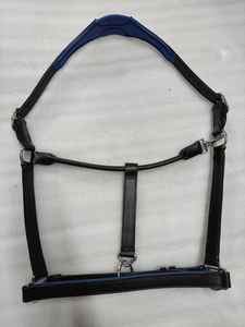 Harnais pour cheval en cuir véritable rembourré avec pierres Swarovski, personnalisable avec couverture, disponible en toutes tailles - Product Image 6