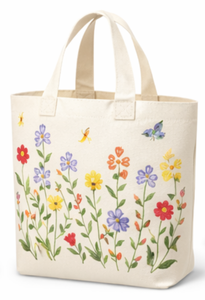 Sacs fourre-tout en toile de coton personnalisés avec logo imprimé, sacs de shopping réutilisables mignons pour femmes, sacs cadeaux personnalisés - Product Image 2