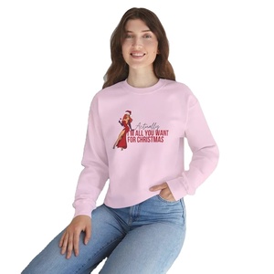 Felpa da <span class=keywords><strong>donna</strong></span> in cotone coreano felpa traspirante in realtà <span class=keywords><strong>sono</strong></span> tutto quello che vuoi per il maglione natalizio - Product Image 1