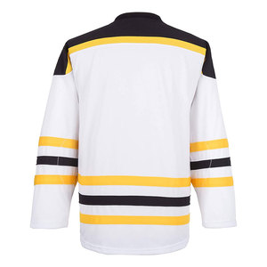 Camiseta de Hockey Nueva 100% Poliéster, Transpirable, con Impresión Digital Personalizada, Bloques de Color, Logotipo del Equipo, Ropa Deportiva para Adultos, Camiseta de Hockey sobre Hielo - Product Image 2