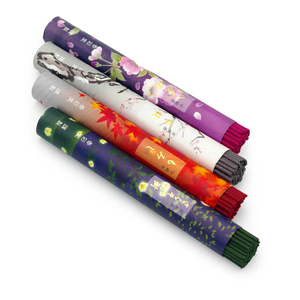 Kousaido KYO35 Set de Regalo de Incienso Japonés, 10 Aromas de Temporada, 8 Paquetes, 360 Varillas, Caja de Cerámica, Aromático, Hecho en Japón - Product Image 2
