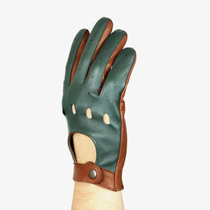 New 2026 Tombola Sports Fashion Genuine Sheepskin Leather Mens Plain for Screen Breathable Four Seasons Wrist-Length <b>Gloves</b> - Product Image 3
