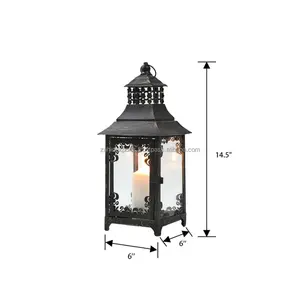 ที่วางเทียนโลหะพร้อมการออกแบบรูปดาวแบบมีรูพรุนโคมไฟที่เน้นในงานเทศกาลโคมไฟสำหรับงานแต่งงานที่สวยงามขายส่งจำนวนมาก - Product Image 3