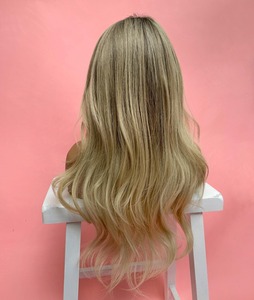 วิกผมแท้จากอินเดียแบบผูกปมฟอกสี พร้อมด้วย HD Lace Front ให้ลุคหนังศีรษะธรรมชาติ ไม่ต้องใช้กาว มีจำหน่ายแล้ว - Product Image 3