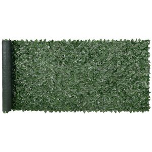 Schermo Verde Artificiale 59 x 158 Pollici, Recinzione per Privacy in Edera, Rete di Bosso con Supporto in Tessuto Rinforzato per Uso Esterno - Product Image 6