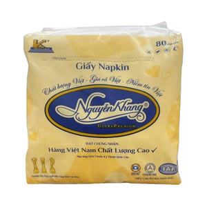 Lingettes sèches jetables de qualité supérieure 1 pli pâte de bois vierge ultra douce papier facial de style poche écologique - Product Image 3