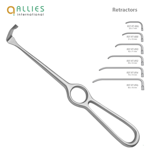 Retracteur chirurgical 2026 de haute qualité en acier inoxydable pour une rétraction précise des tissus - Product Image 1