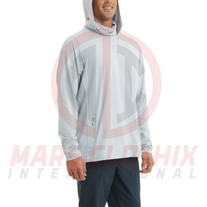 Top Trending Men's Fishing Hoodie Wholesale New Design Breathable Quick Dry Long Sleeve Fishing Hoodies For <b>Boys</b> - Product Image 5