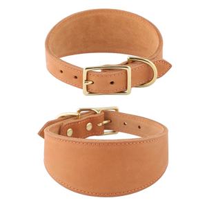 Nuevo Conjunto de Correa y Collar para Perro Greyhound de Cuero Genuino, Moderno, Suave y Cómodo, con Hebilla y Logotipo Personalizado en Relieve, 2026 - Product Image 6