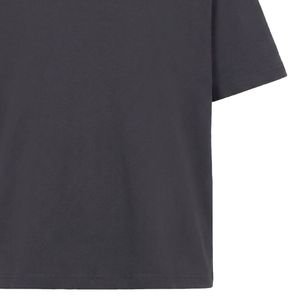 T-shirt vintage noir pour homme en coton premium, col rond, manches courtes, décontracté, effet délavé, vierge pour impression, vente en gros OEM - Product Image 6