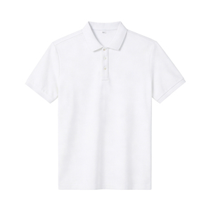 Premium Quality Custom Men Knitted for Shirt 220g Silk/Cotton <b>Blend</b> Soft Breathable Front Embroidered Blank Slim Fit - Product Image 3