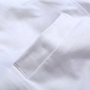 ชุดยูนิฟอร์มเชฟแบบ unisex แขนสั้น ระบายอากาศได้ดี เหมาะสำหรับงานจัดเลี้ยงในครัว  ชุดเชฟแขนยาวสำหรับร้านอาหาร - Product Image 6