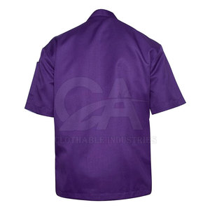 Chaqueta de Chef 2026 con Paneles de Malla Transpirable, Lavable Industrialmente, Uniforme de Chef Personalizado para la Industria Hotelera - Product Image 2