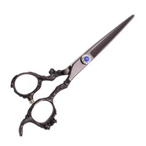 Professional Dragon Handle <b>Barber</b> Scissors Beauty Hair Cutting Razor Scissors Thinning Capabilities Premium Styling Shears <b>Set</b> - Product Image 1