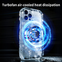 Support de charge sans fil magnétique puissant 25W pour voiture avec refroidissement par air et lumière RGB respirante arc-en-ciel pour iPhone 17 Pro Max – Tendance actuelle