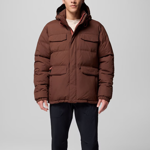 Mens Heavy Duty <b>Winter</b> Puffer <b>Jacket</b> Warm Insulated Eco-Friendly Quick Dry Breathable Windproof Stand <b>Waterproof</b> Reversible - Product Image 2