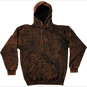 Sudadera con Capucha Personalizada de Estilo Retro Simple, Lavada, de Color Sólido, para Hombre, Versátil, de Invierno, Talla Grande - Product Image 2