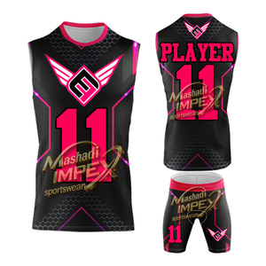Youth <b>Compression</b> 7v7 Jersey Sublimated Sleeveless Hooded 7on7 Football Uniforms Jersey's - Product Image 2