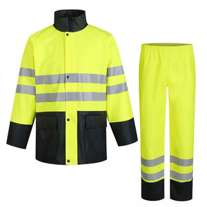 Trajes de Trabajo de Poliéster de Alta Visibilidad, Cómodos y Transpirables, Material Duradero de Alta Calidad en Venta - Product Image 1