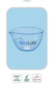 Recipiente de Vidrio Borosilicato 3.3 para Laboratorio, Recipiente Transparente Resistente al Calor para Mezclar en Laboratorios Químicos - Product Image 4
