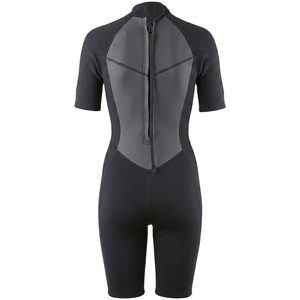 Combinaison de plongée courte en néoprène 3 mm pour femme - Combinaison de surf très extensible et combinaison de plongée sur mesure OEM - Product Image 3