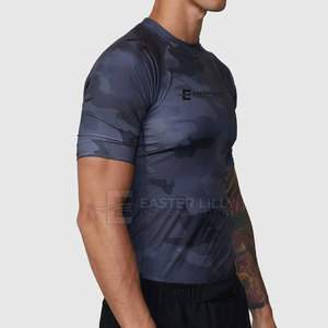 Rashguard Deportivo Profesional Personalizado con Logotipo Impreso, Precio de Fábrica - Product Image 4