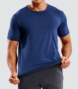 เสื้อยืดดรายฟิตผู้ชาย โพลีเอสเตอร์ 100% ลำลอง แห้งเร็ว ระบายเหงื่อได้ดี คอกลม แขนสั้น สำหรับออกกำลังกาย วิ่ง ว่ายน้ำ - Product Image 3