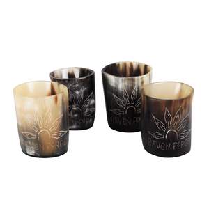 Verres à bière viking en corne de buffle noire de qualité supérieure, verres en corne naturelle - Product Image 3