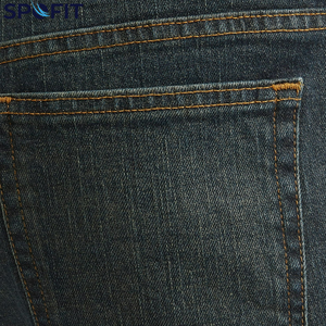 กางเกงยีนส์ขาสั้นถักสีดำ OEM สำหรับผู้ชาย ฤดูร้อน สไตล์ลำลอง ขากว้างปานกลาง สีซีดแบบซันเฟด ผู้ผลิตตามสั่งจากปากีสถาน ขายส่ง มีกระเป๋าสี่ช่อง - Product Image 3