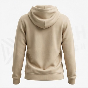Sweat-shirt à capuche oversize en coton pour femme, style streetwear, idéal pour l'hiver, personnalisable avec broderie ou impression de logo - Product Image 2