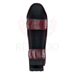 Protector de Espinillas de Cuero Ligero y Resistente de Alta Calidad, Impresión de Logotipo Personalizado, Transpirable, Protección Deportiva para Artes Marciales - Product Image 3