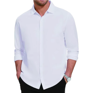 Chemise à manches courtes en coton respirant à carreaux pour homme, design personnalisé, vente en gros - Product Image 2