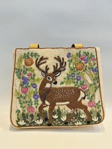 Jialing Luxury Vintage Beaded Embroidered <b>Handbag</b> <b>for</b> Women <b>Silver</b> Shiny Evening Bag <b>for</b> <b>Wedding</b> Dinner Handmade Fashion Classic - Product Image 6