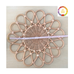 Rattan Placemat | Eco-Friendly Wicker | Handmade Charger <b>Plate</b> | Dining Tableware | Bulk Export - Product Image 4
