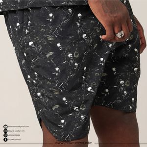 Pantalones Cortos de Mezclilla Sublimados Premium 2026 para Hombre, Ecológicos, con Logotipo Personalizado OEM, Clásicos, de Verano, Unisex, Lavado Claro Cristalino - Product Image 4