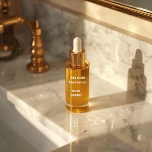 Sérum Essentiel Or 24K Hydratant et Liftant pour un Éclat Jeunesse, Booster de Fermeté et de Radiance, Exfoliant Premium pour le Visage – Vente en Gros - Product Image 2