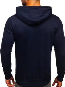 Sudadera con capucha lisa para hombre, de felpa, térmica, estilo vintage, con hombros caídos, personalizable, para fabricantes - Product Image 2